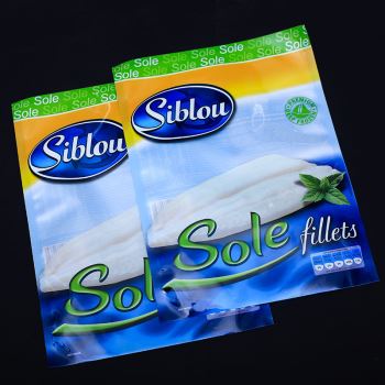 Packaging bag for fresh frozen food